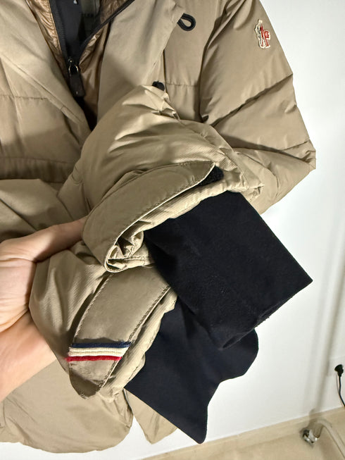 Moncler Zillertal Jacket Size 5 Beige